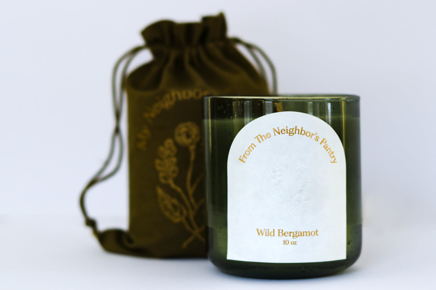 Wild Bergamot Tallow Candle